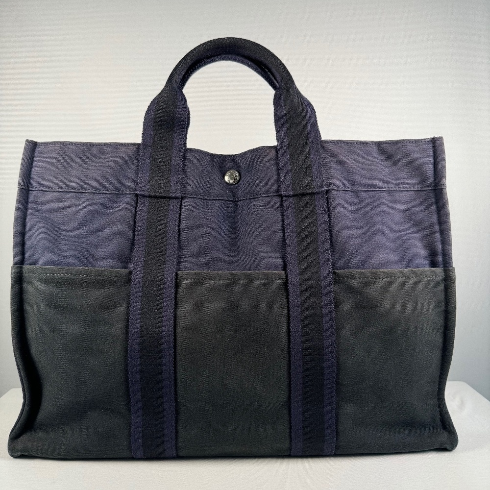 Hermès Toile Fourre-Tout MM